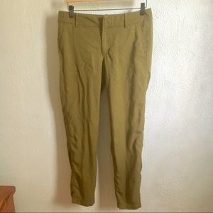 Ann Taylor olive green casual ankle pants
